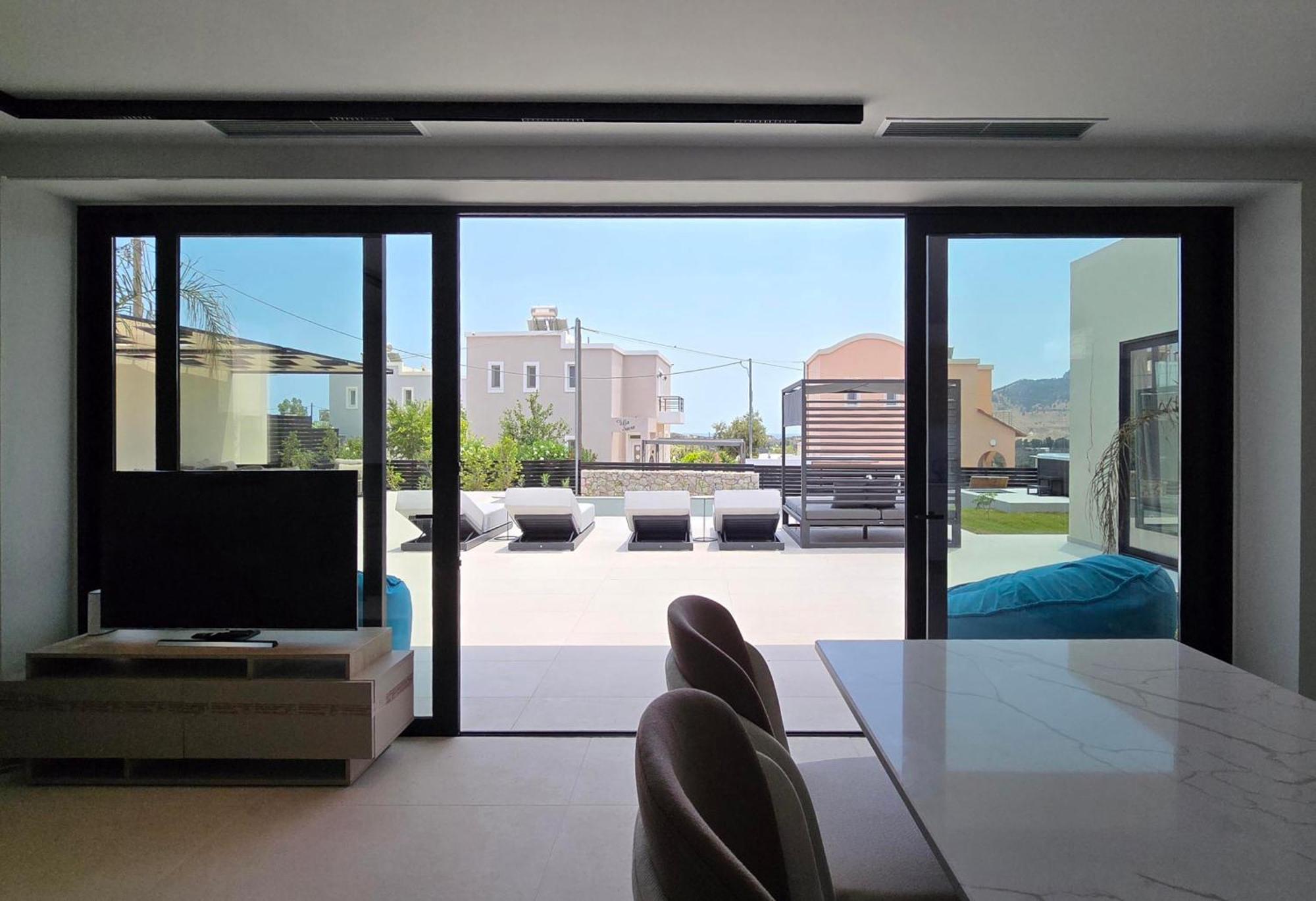 Trapezia Luxury Living Villa Kolymbia Exterior photo