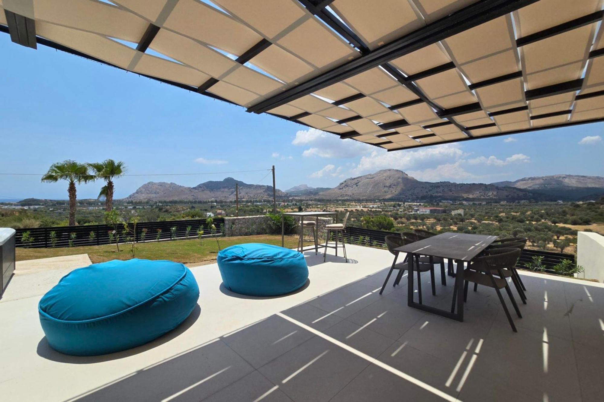 Trapezia Luxury Living Villa Kolymbia Exterior photo