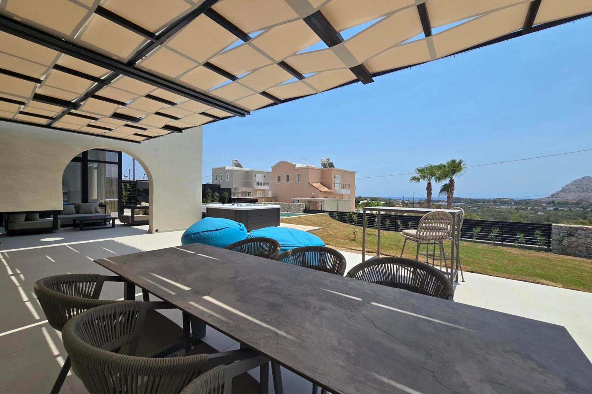 Trapezia Luxury Living Villa Kolymbia Exterior photo