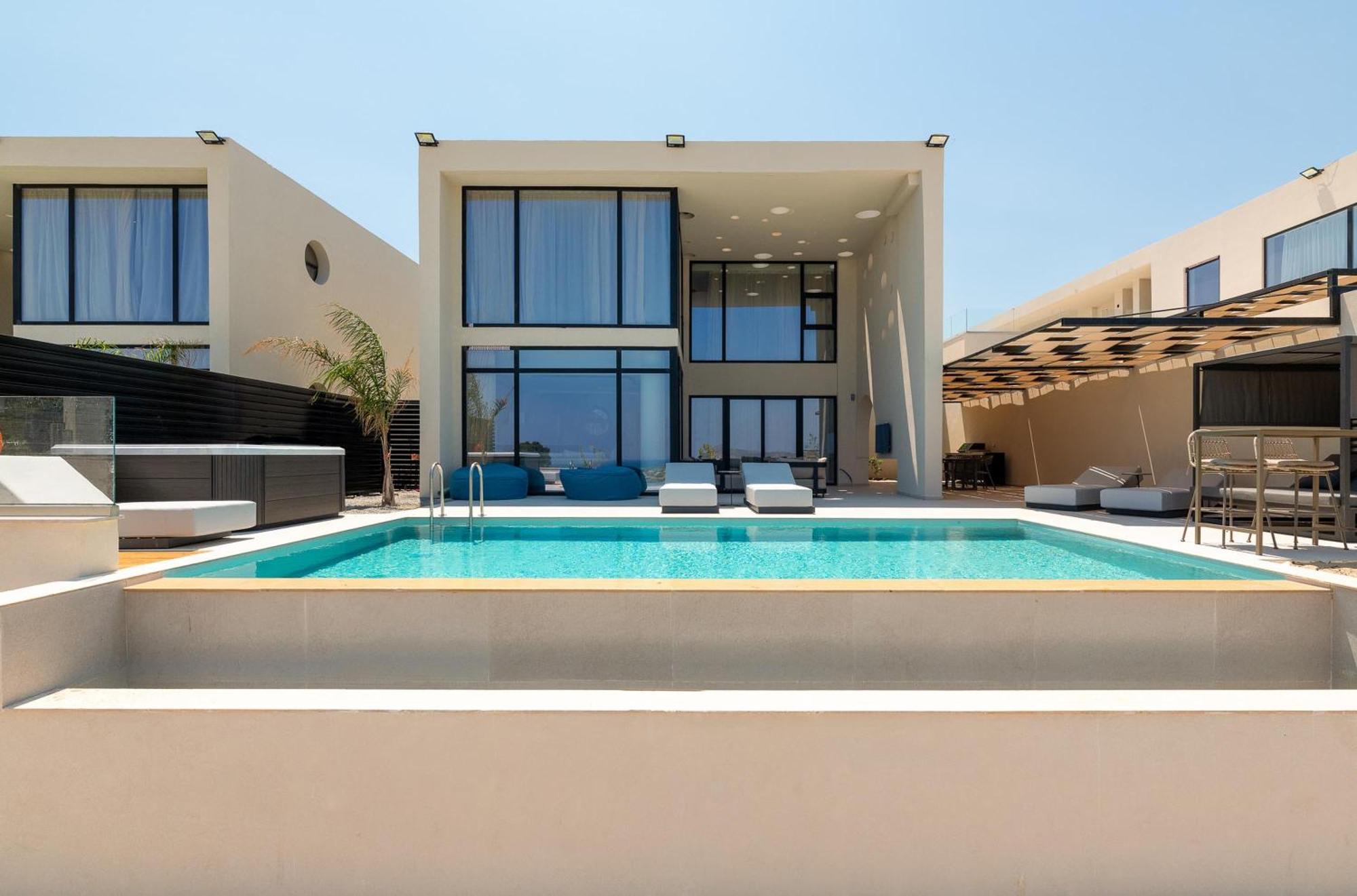 Trapezia Luxury Living Villa Kolymbia Exterior photo