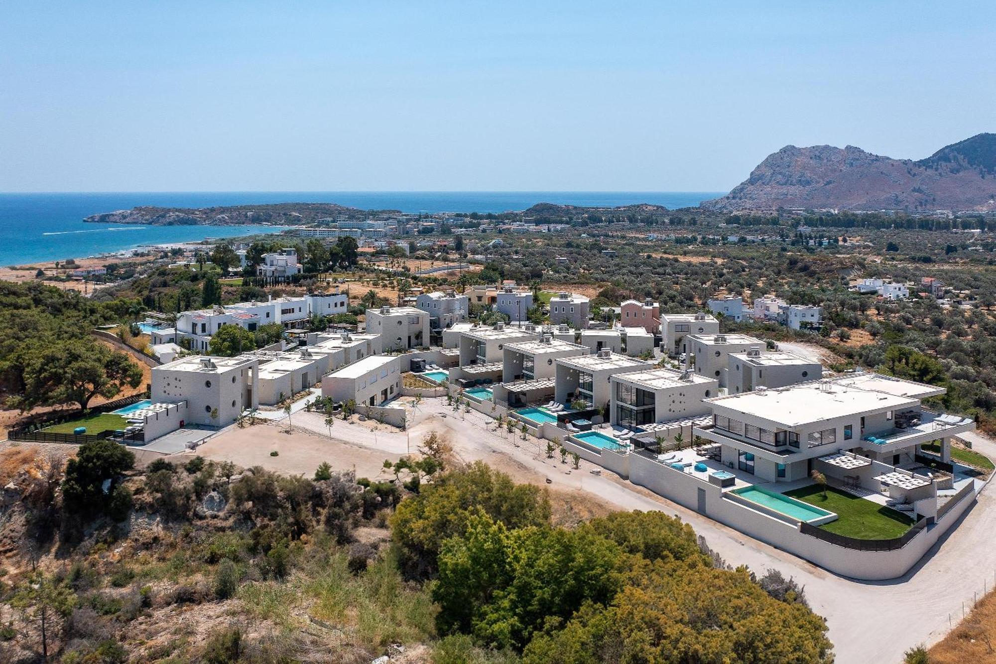 Trapezia Luxury Living Villa Kolymbia Exterior photo