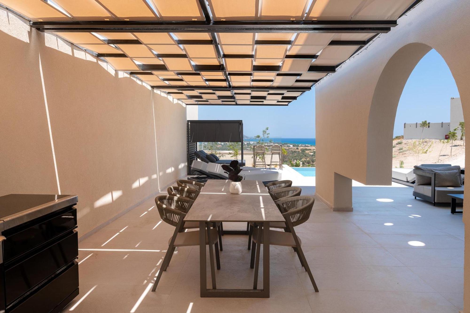 Trapezia Luxury Living Villa Kolymbia Exterior photo