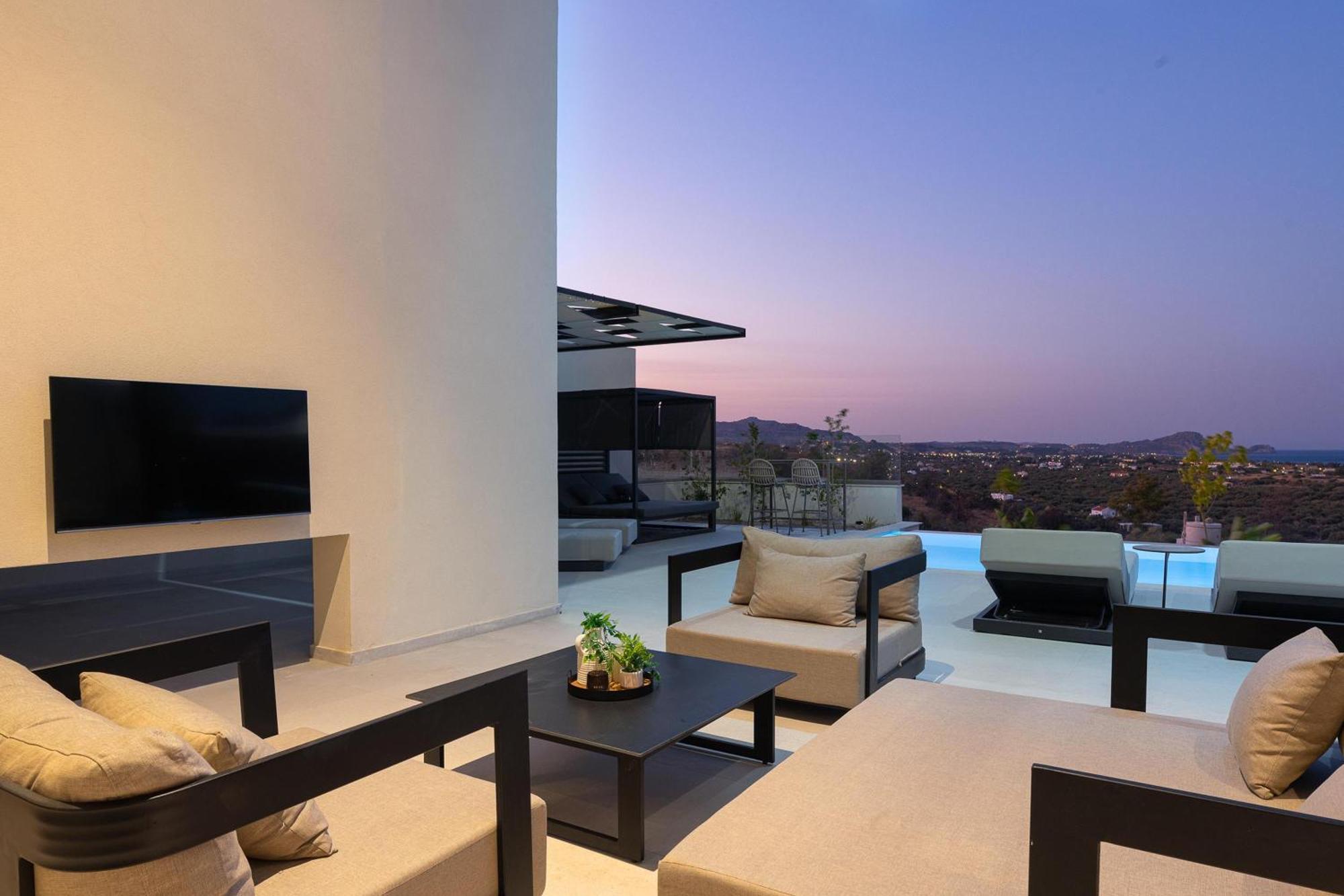 Trapezia Luxury Living Villa Kolymbia Exterior photo